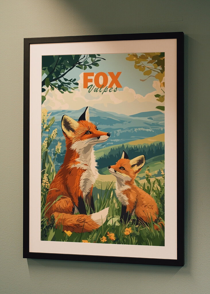 Fox Family Minimalist