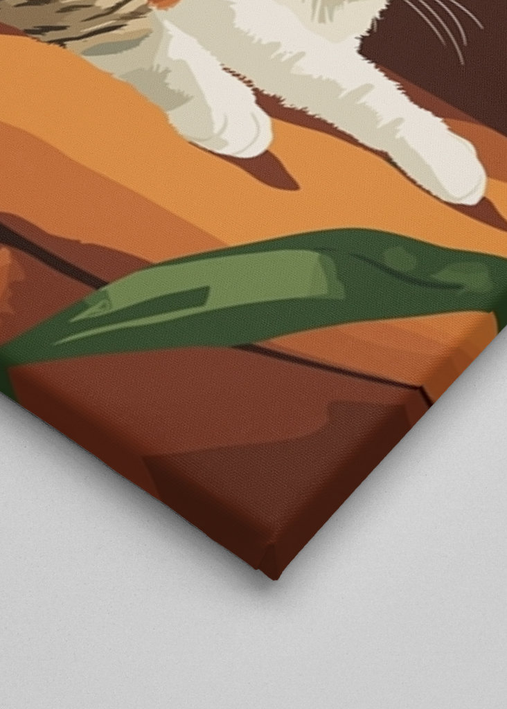 Cat Couple Minimalist