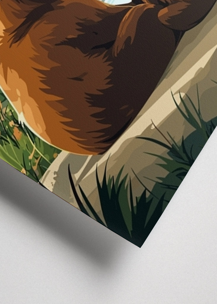 Bjørnefamilie Minimalistisk