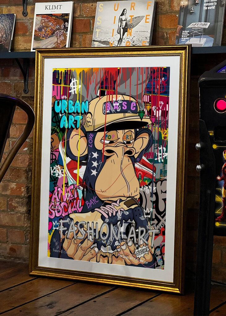 Bored Ape Graffiti Styl