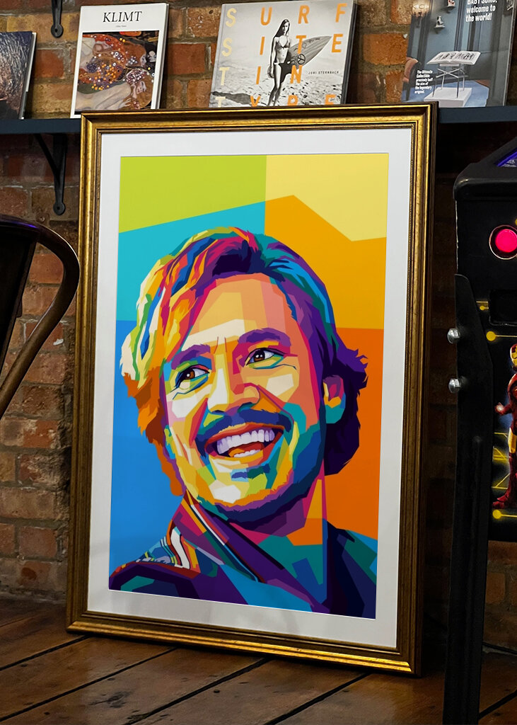 Pedro Pascal Meme Wpap Arte
