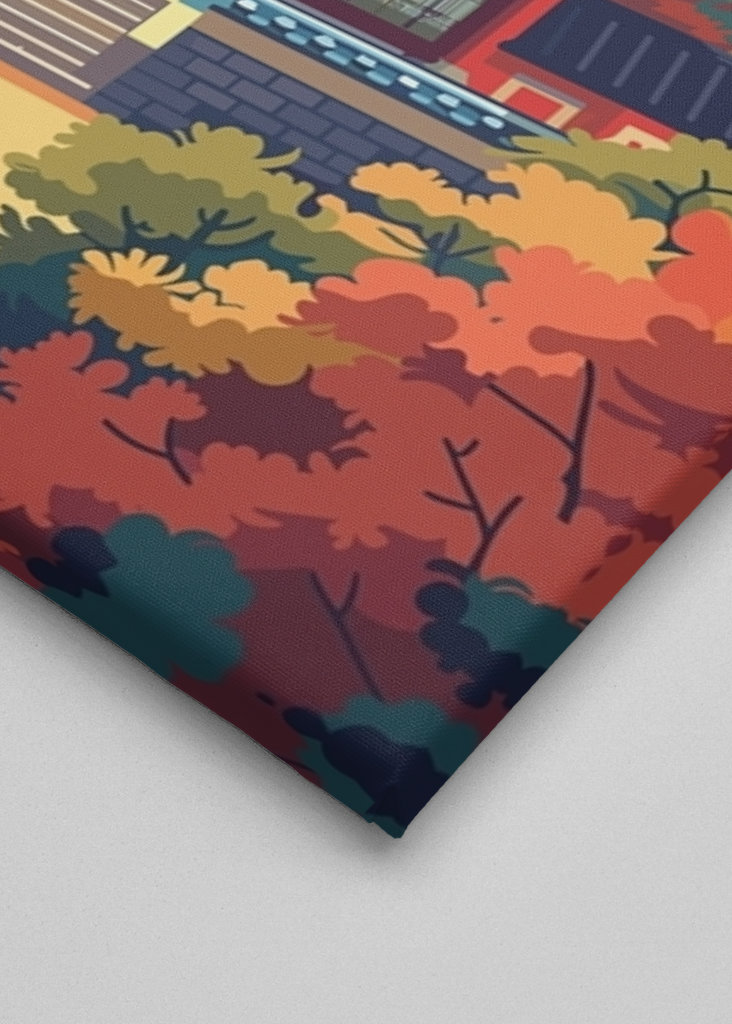 Seoul City Reiseposter