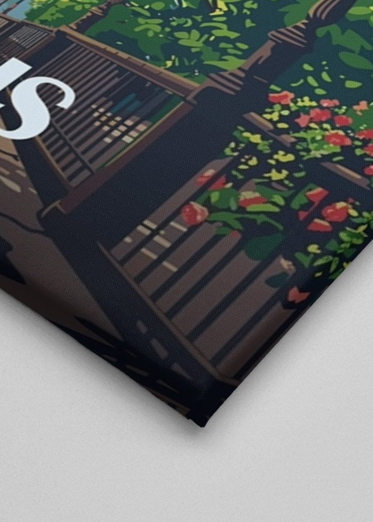 Paris City Travel Poster