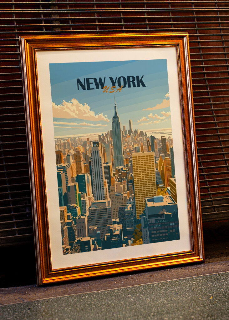 New York City Reiseplakat