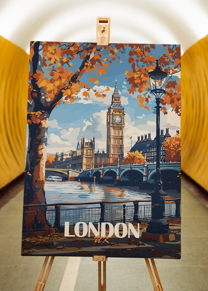 London City Travel Poster