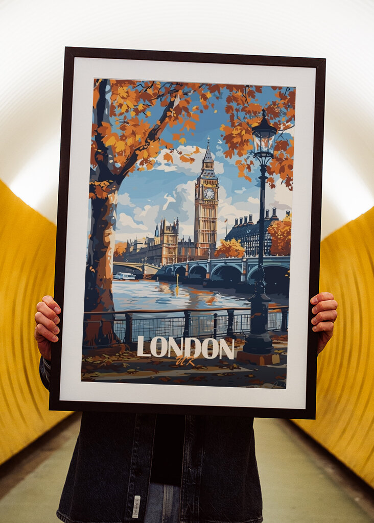 London City Travel Poster