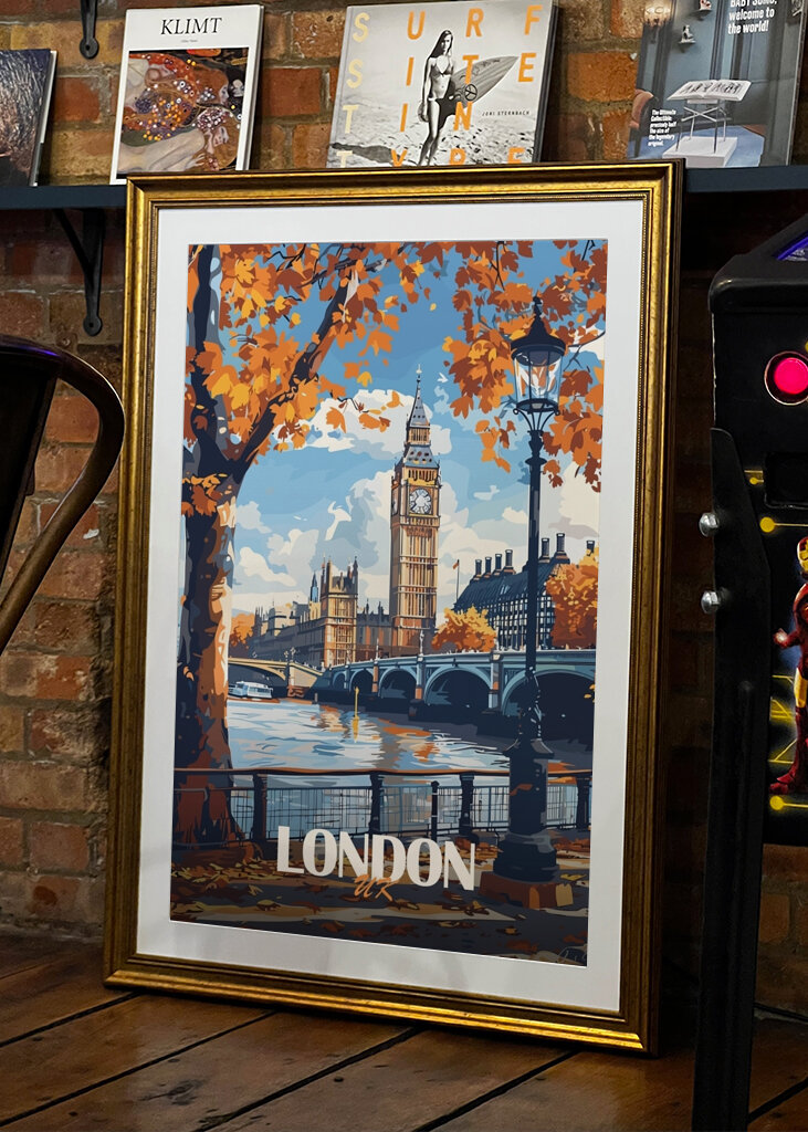 London City Travel Poster