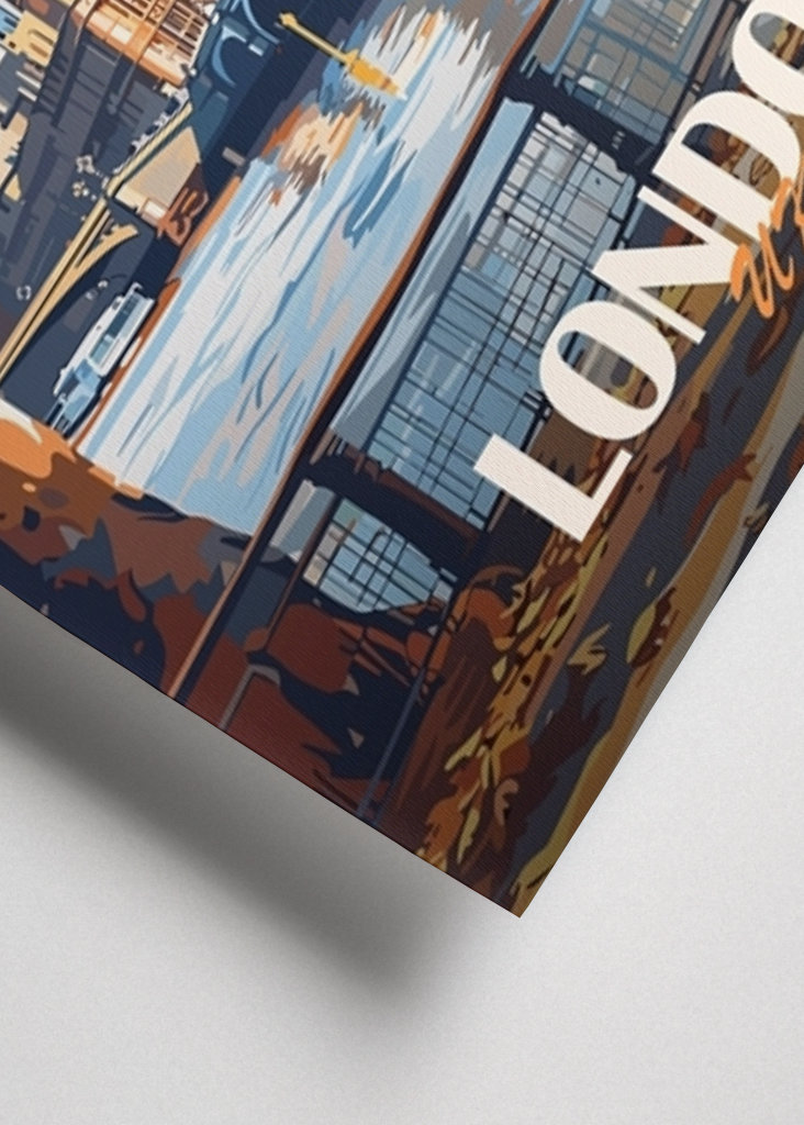 London City Travel Poster