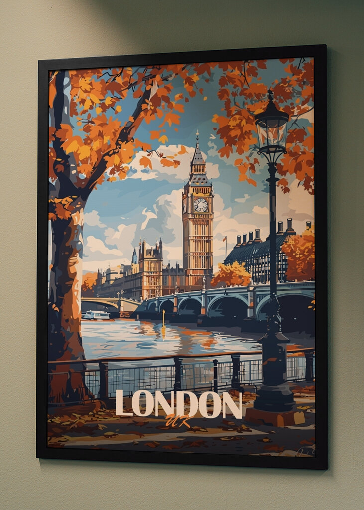London City Travel Poster