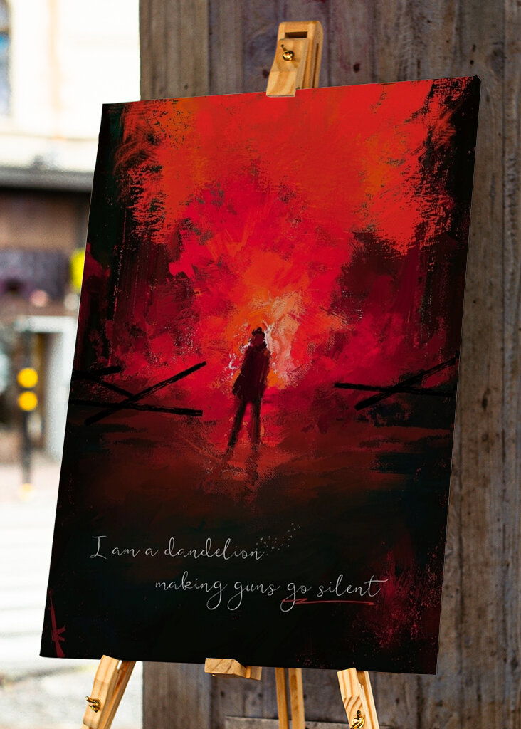 Jeg er en mælkebøtte.