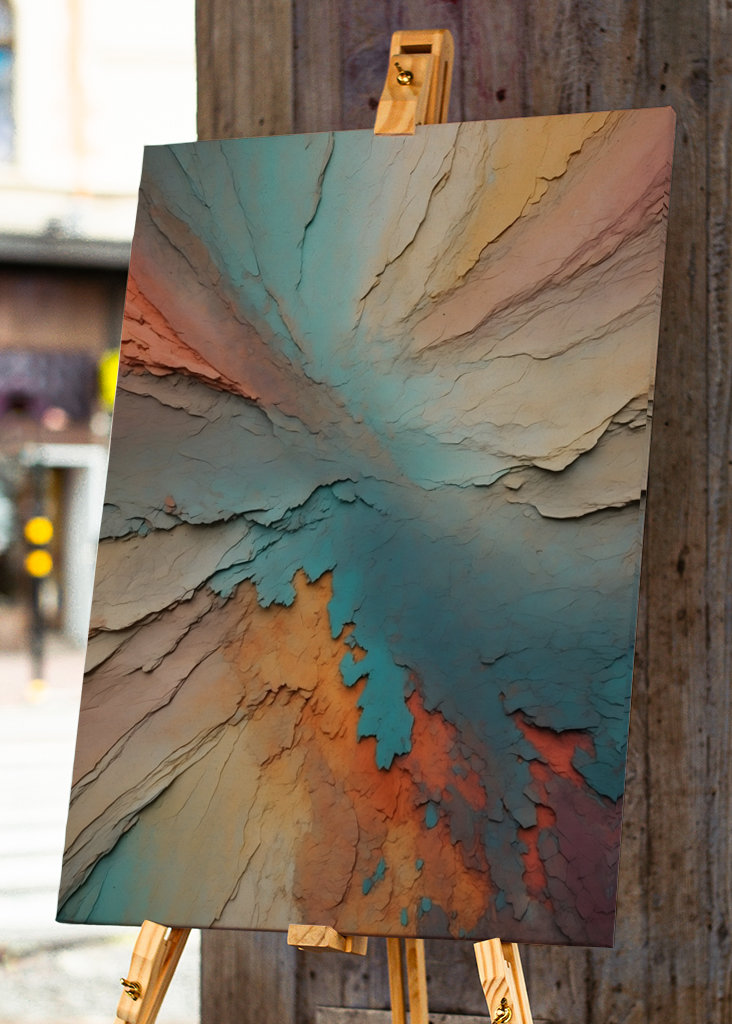 Abstrakte Struktur - Herbst I