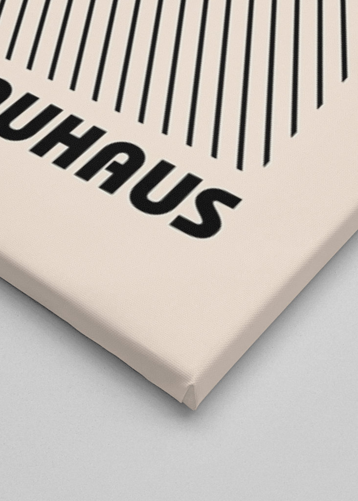 Bauhaus plakat kunsttrykk