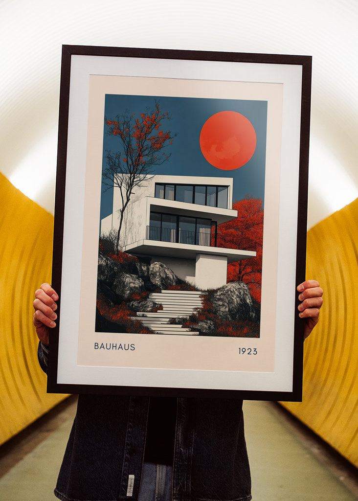 Bauhaus "Building" Moon