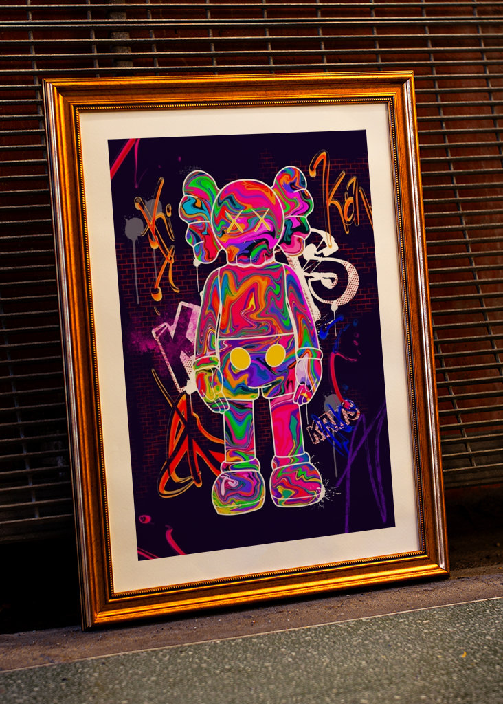 Kaws pop art