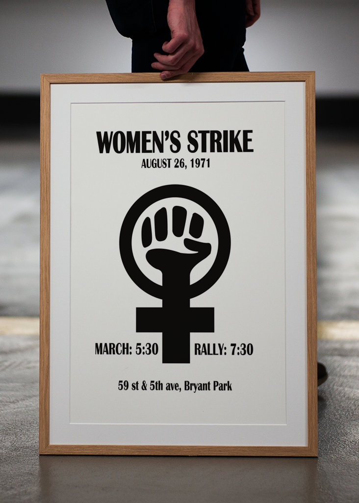 Plakat Strajku Kobiet