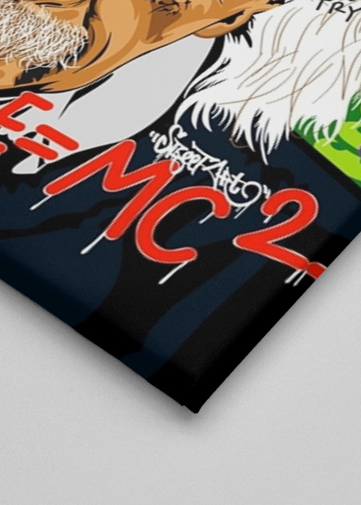 Einstein Pop Art Graffiti