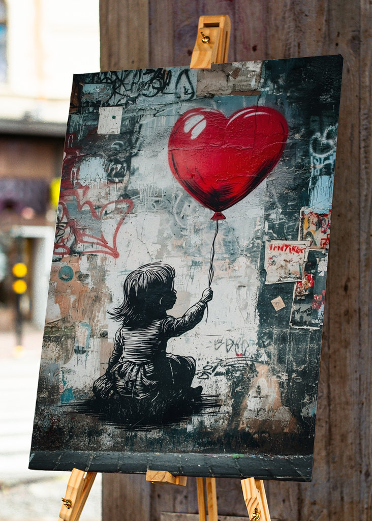 Broken Dreams Banksy Art