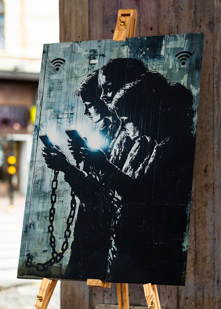 Esclaves numériques Banksy Art