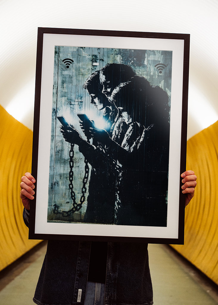 Esclaves numériques Banksy Art