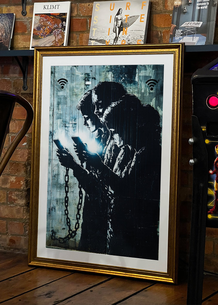 Esclaves numériques Banksy Art