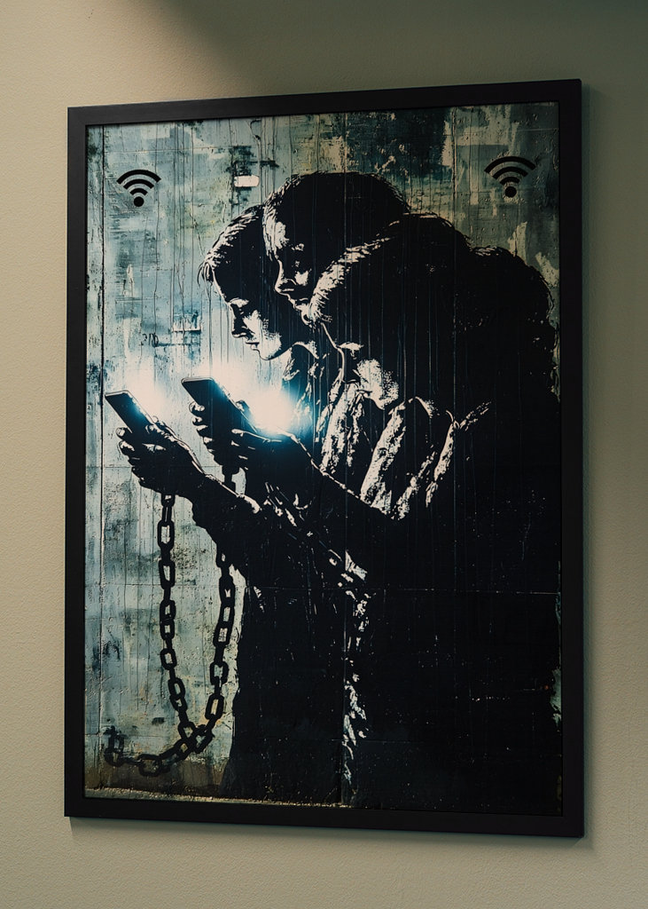 Esclaves numériques Banksy Art