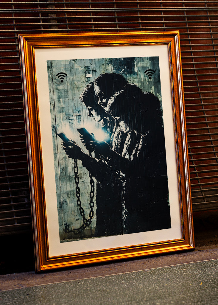 Esclaves numériques Banksy Art