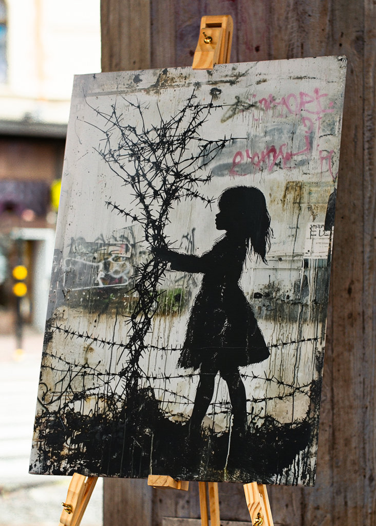 Endangered Future Banksy Art