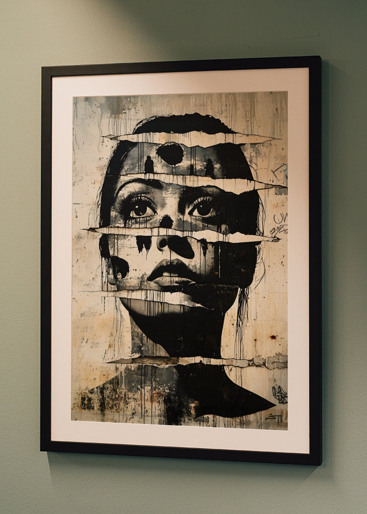 Gefragmenteerde identiteit Banksy Art