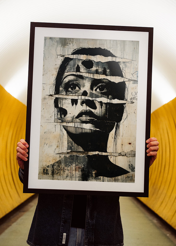 Gefragmenteerde identiteit Banksy Art