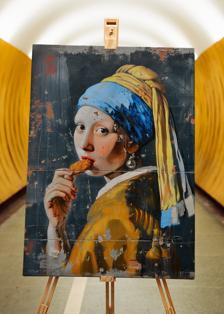 Perlenohrringe x Nugget