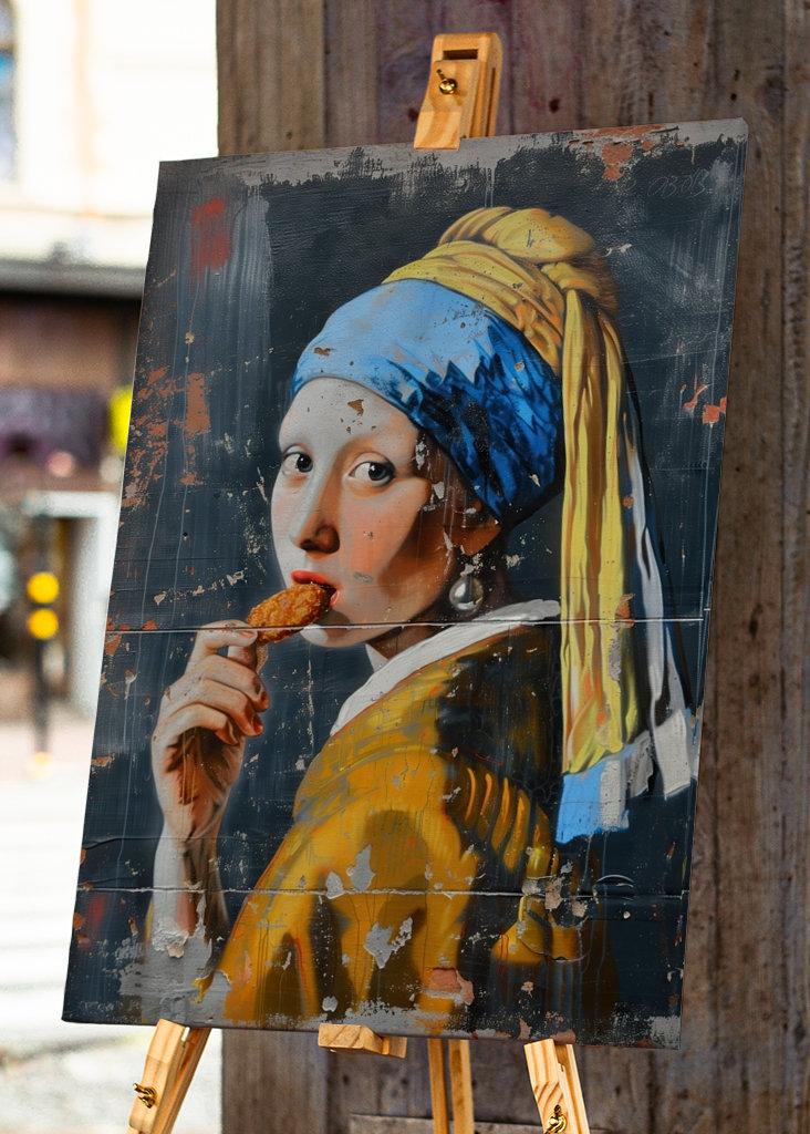 Perlenohrringe x Nugget