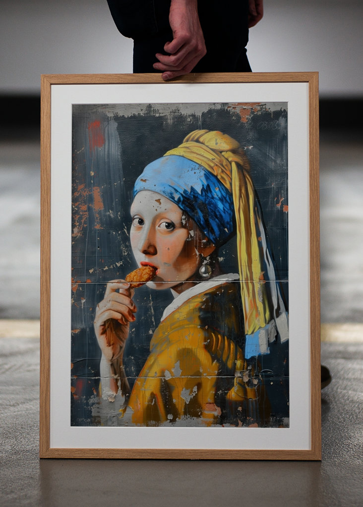 Perlenohrringe x Nugget