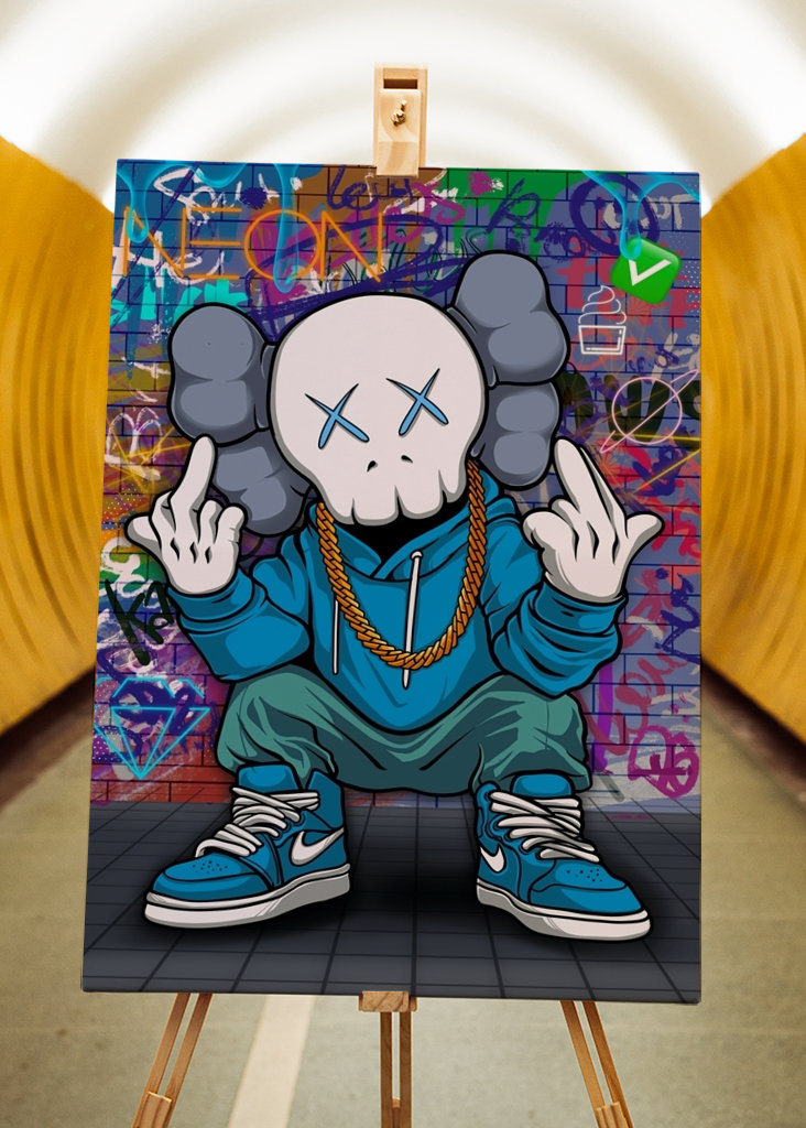 Rapper kaws