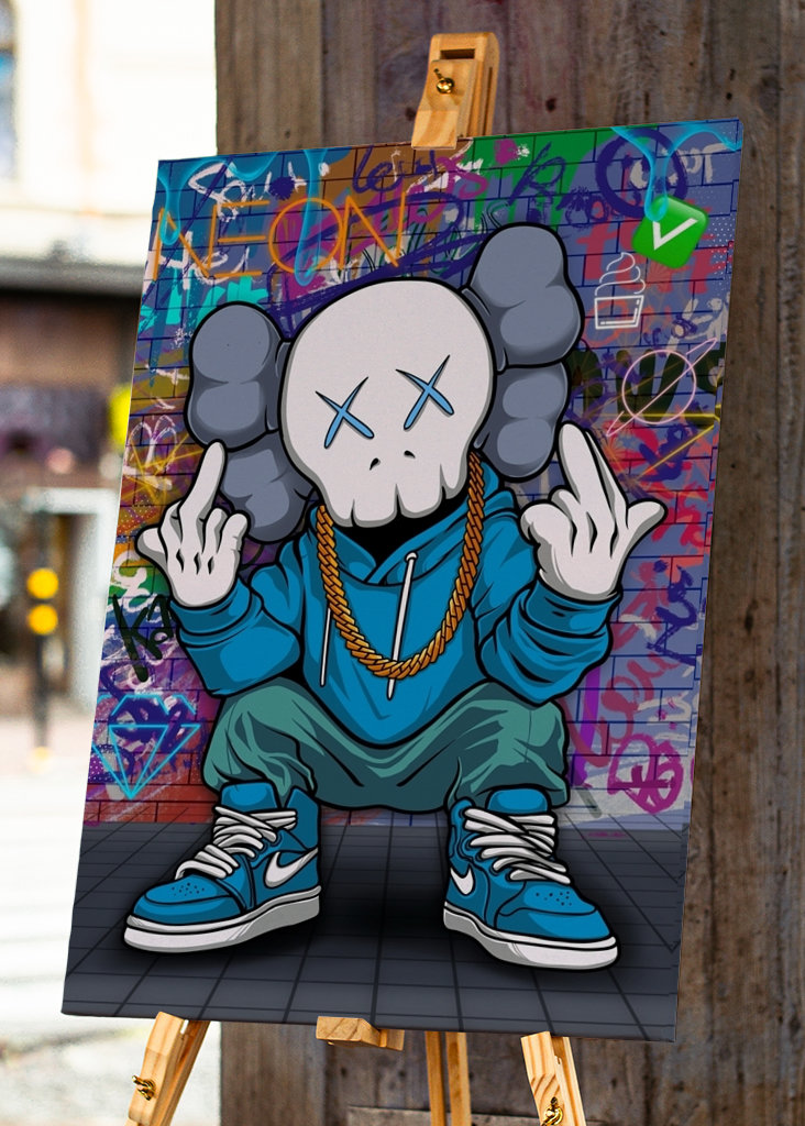 Rapper kaws