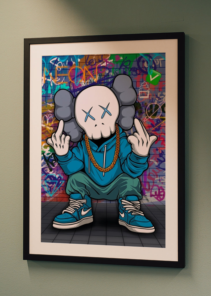 Rapper kaws
