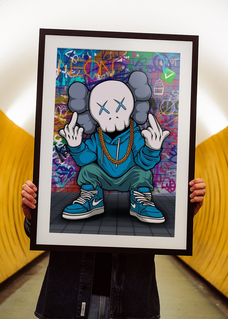 Rapper kaws