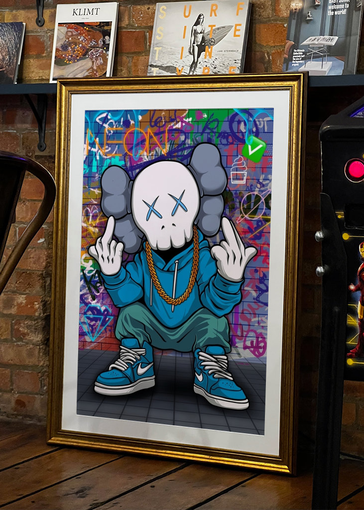 Rapper kaws