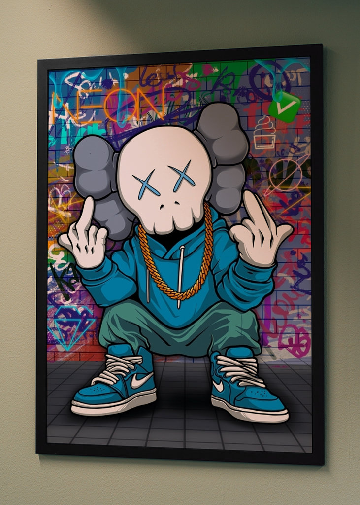 Rapper kaws