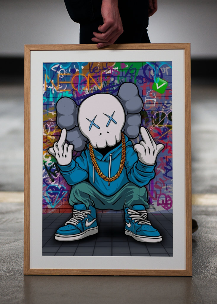 Rapper kaws