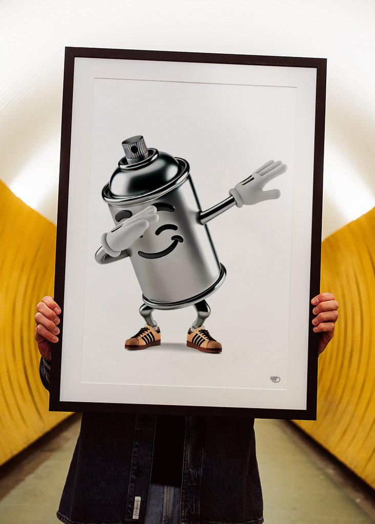 Spraycan dapping move