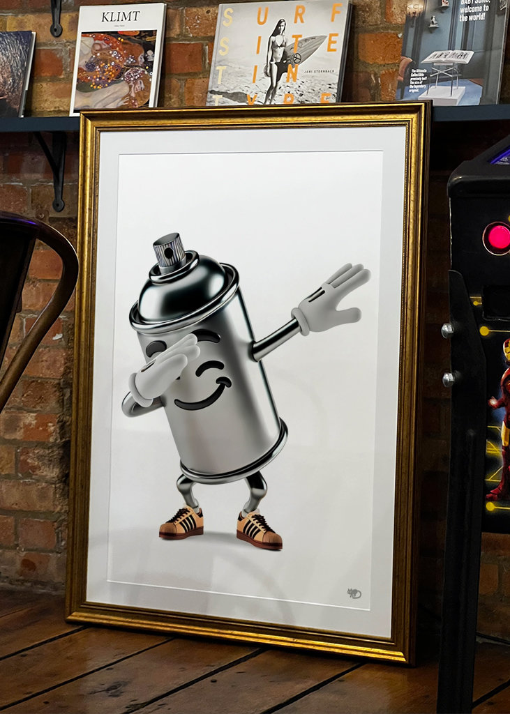 Spraycan dapping move