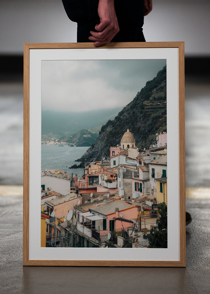 Bunte Häuser in den Cinque Terre