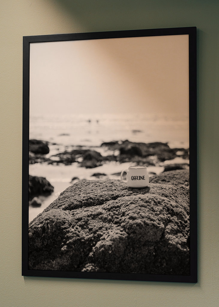 Offline relax moře Francie