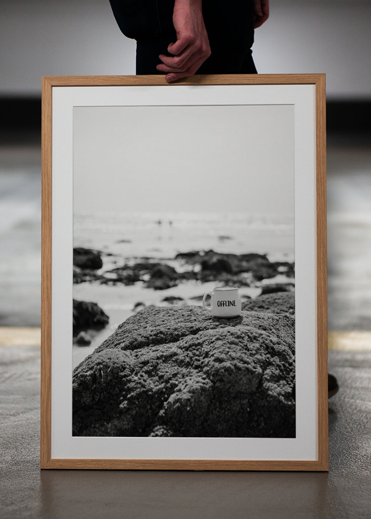 Offline relax moře Francie