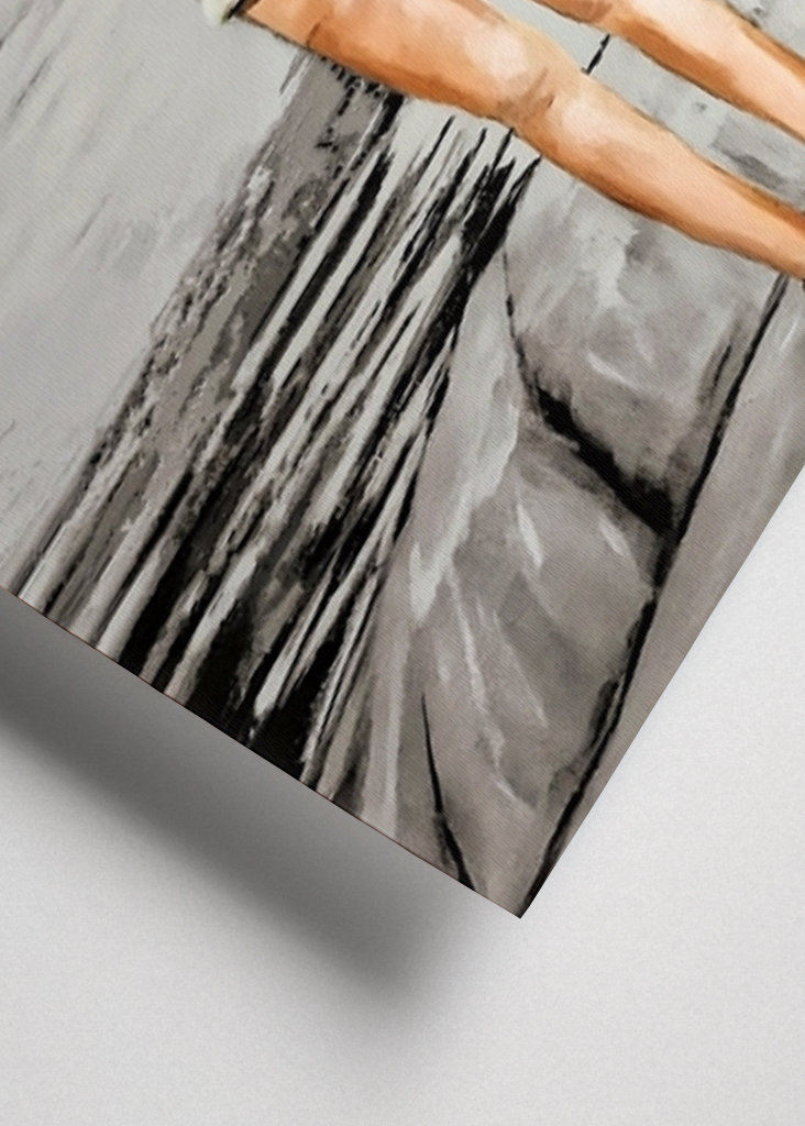 Mädchen mit Heißluftballons.