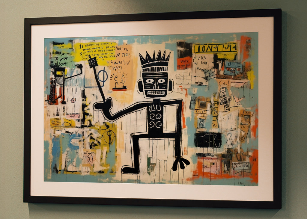 Graffiti gatekunst "Funky"