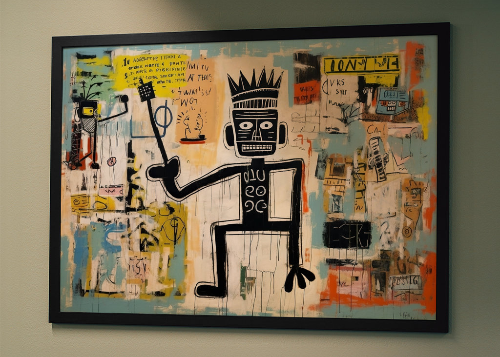 Graffiti gatekunst "Funky"