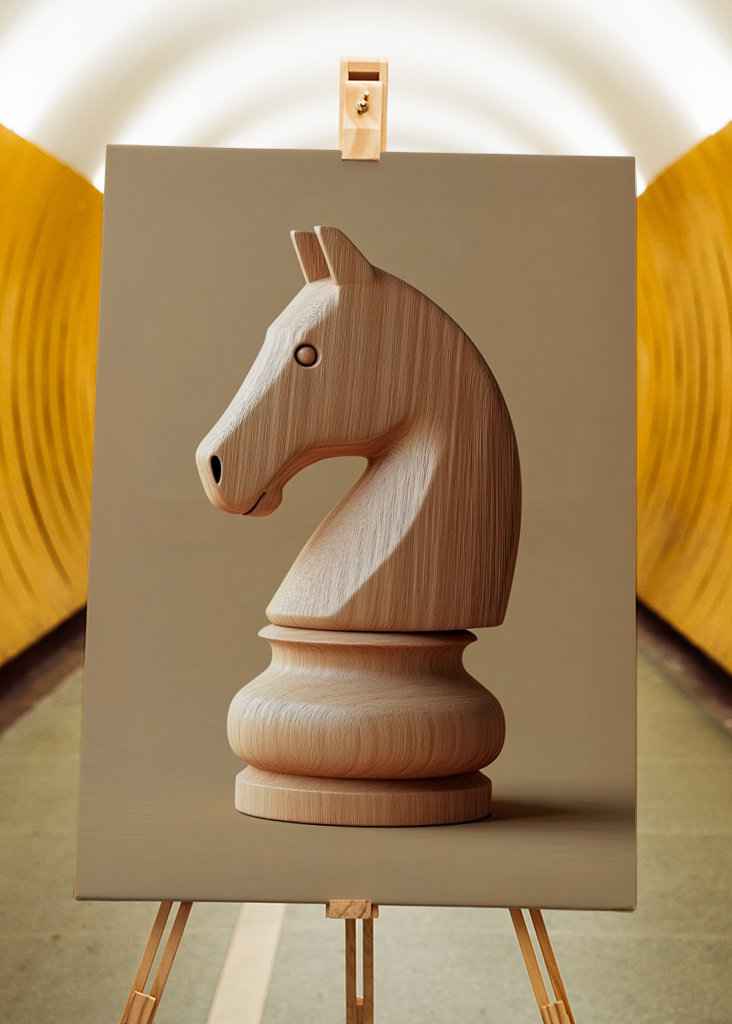 Caballero de Madera: Ajedrez 