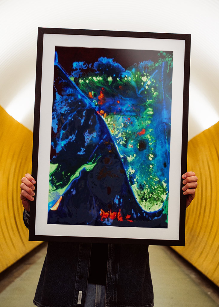 L’expérience, la lumière noire.