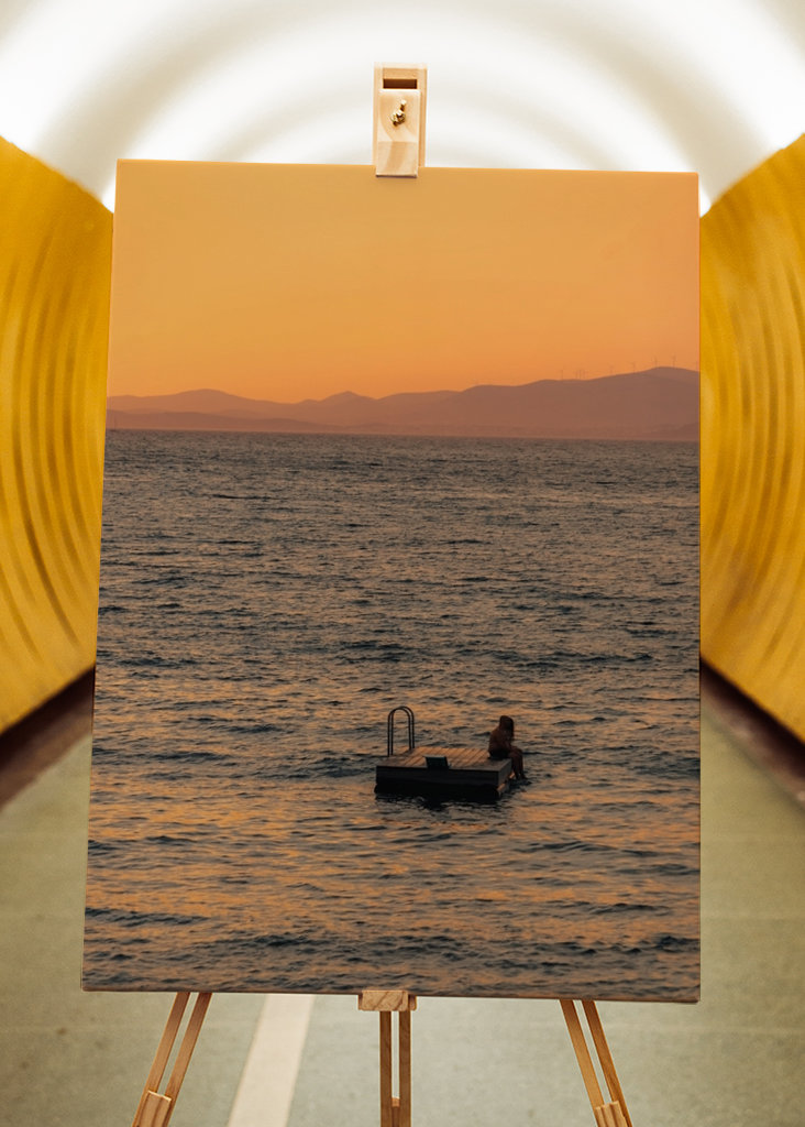 Zachód słońca w Chorwacji (Brac)